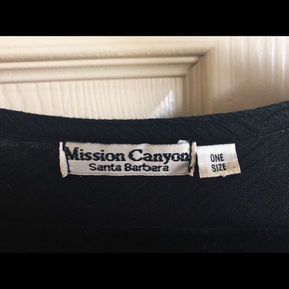 Flowing Black Asymmetrical Dress - Picture 3 of 4